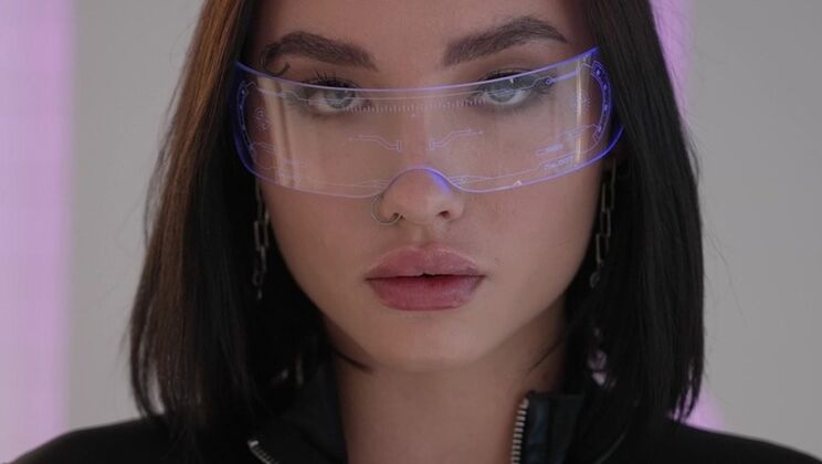 [NRXStudio] - Teen Cyber Sex with Glasses Babe - Nick Whitehard - Cyber Shot