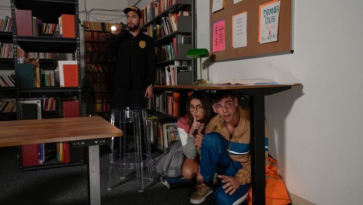 [CrazyCollegeGFs] - Library Lust with Selina and Kai - Selina Bentz - Kai Jaxon