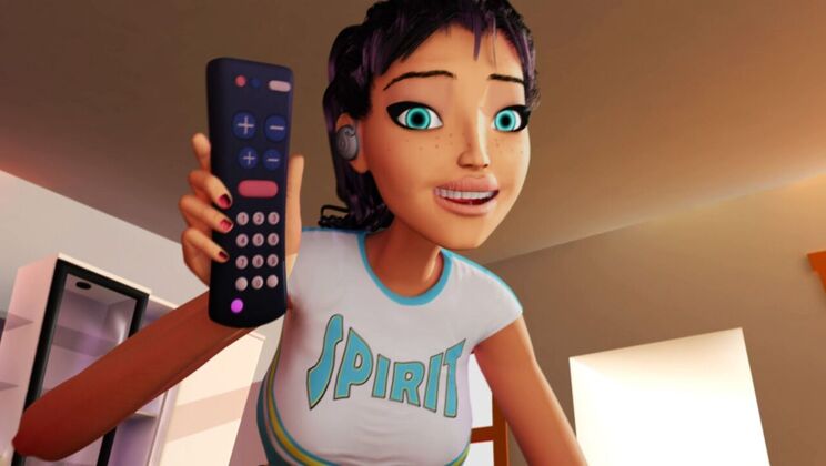 [AdultTimeAnimation] - Solo Shaved Brunette Teasing You - Gizelle Blanco - Emma Jade