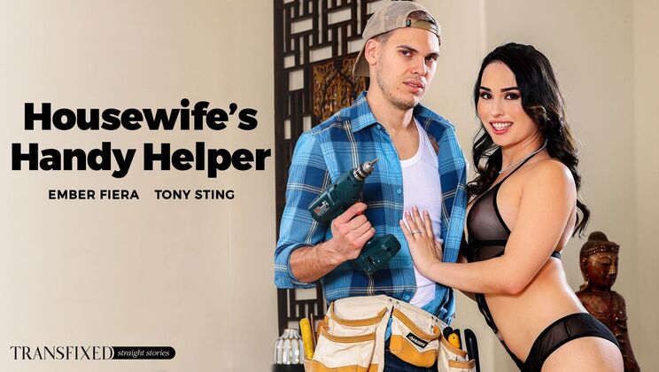 [Transfixed] - Asian Housewife Cheats with Big Cock - Tony Sting - Ember Fiera