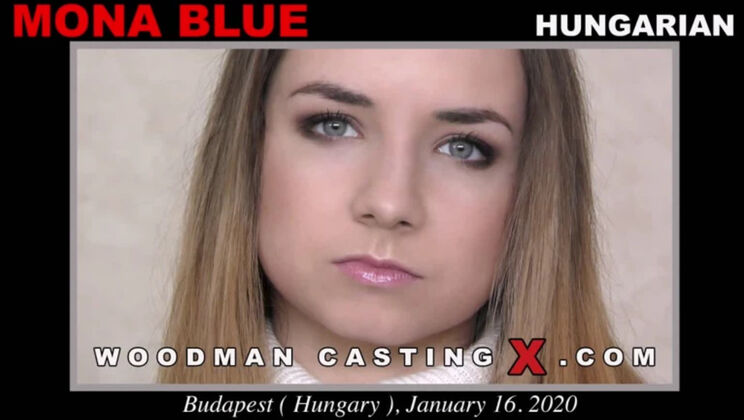 [WoodmanCasting] - Young Mona Blue Casting Call: Deepthroat Fun