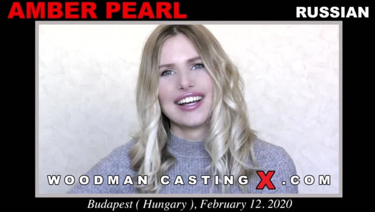 [WoodmanCasting] - Amber Pearl Hot Sex Casting - Amber Pearl