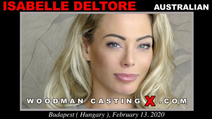 [WoodmanCasting] - Blonde Isabelle Deltore Gets Naughty