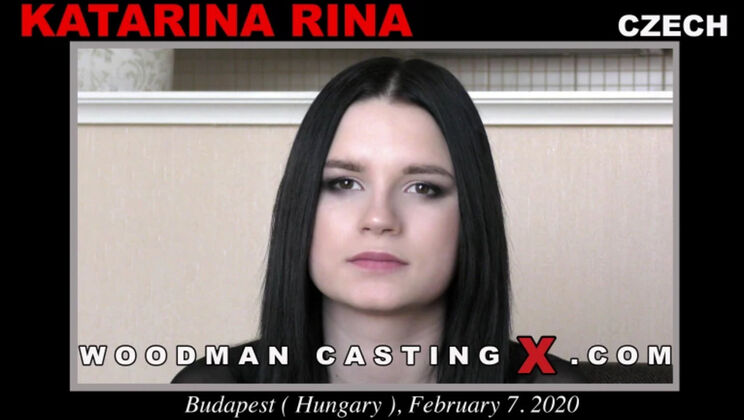 [WoodmanCasting] - Horny Brunette Katarina Rina Gets Anal - Katarina Rina