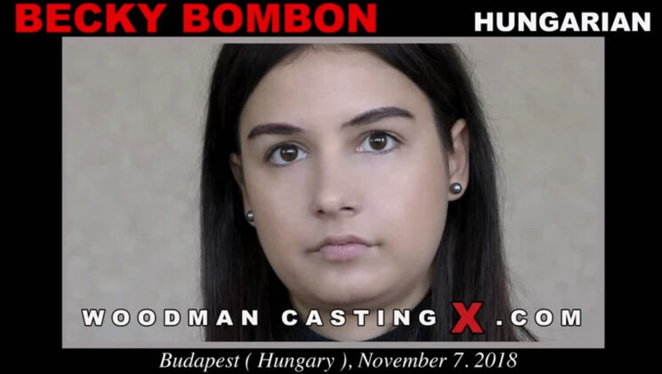 [WoodmanCasting] - Becky Bombon Big Ass Cumshot