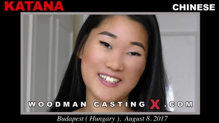 [WoodmanCasting] - Katana's Shaved Pussy Casting Audition - Katana