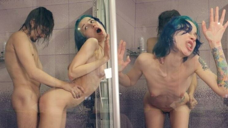 Russian Teenager Laruna in Rough Facial