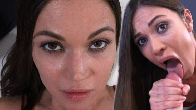 Sexy Brunette Alyssa Reece Takes Two Creampies