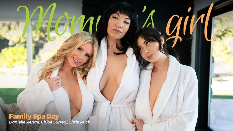 [Girlsway] - Kinky Family: Shaved and Natural Tits