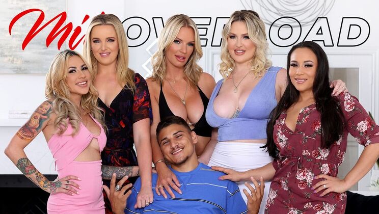 [MILFOverload] - Stuck on Big Tits and Big Ass - Rachael Cavalli - Carmela Clutch - Charlie Forde - Jenna Starr - Victor Ray - Mayara Lopes