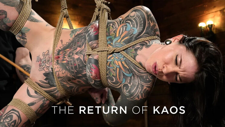 [Hogtied(Kink)] - Return of the Kaos: Rope Suspension - The Pope - Krysta Kaos