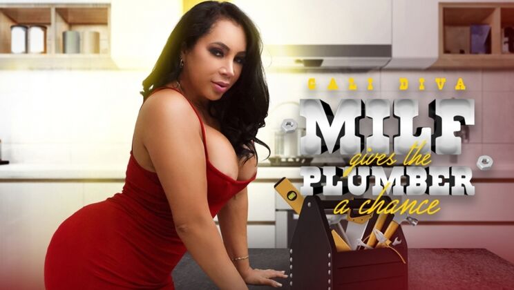 [SEXMEX] - Milf Gali Diva Takes Big Plumber Cock