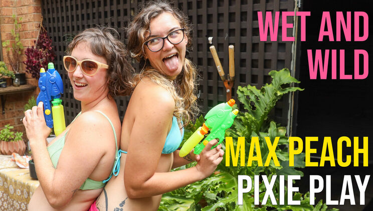 [GirlsOutWest] - Aussie Lesbians Max P And Pixie Play: Naughty Fingering - Max P - Pixie Play