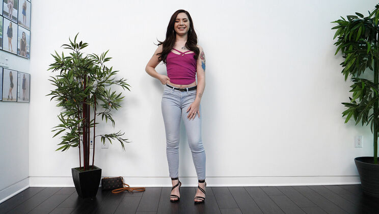 [CastingCouchHD] - Ariel's Ball Sucking Audition Tape - Ariel