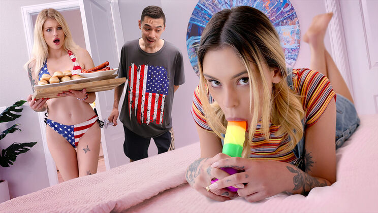 First-Time Sex with a Twist: Stepsister and Stepbrother