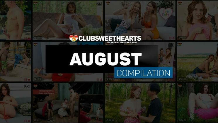 [ClubSweethearts] - August 2024 European Porn Compilation