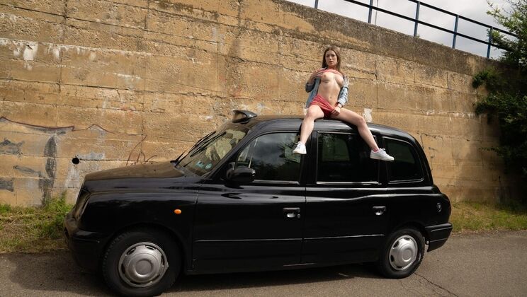 [FakeTaxi] - Shaved Wife Takes a Facial - Agatha Shay