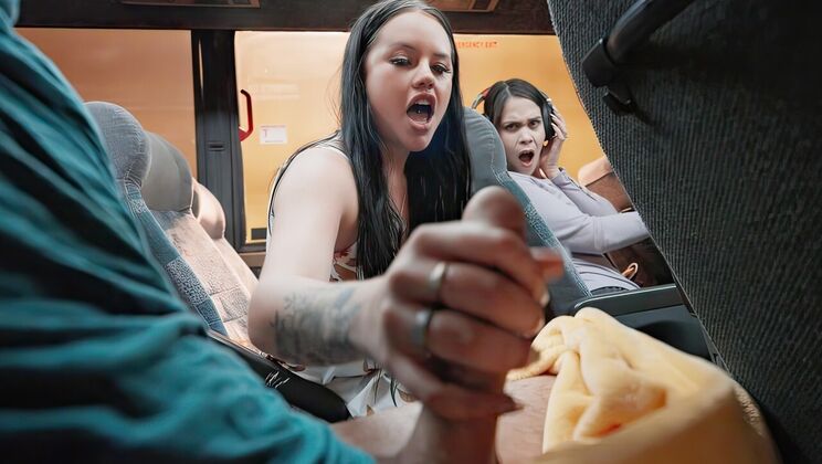 [MOFOS] - Facial Fun on a Wild Bus