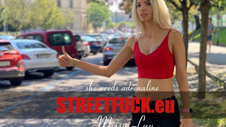[StreetFuck] - Missy Luv Street Blonde Banged