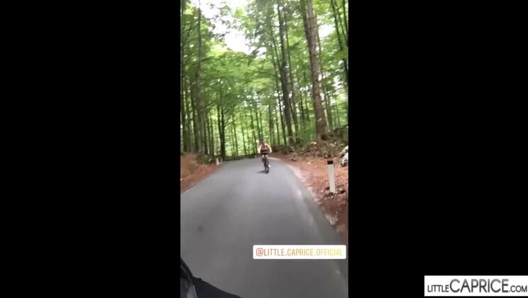 LittleCaprice and Marcello Bravo's Masturbation Mayhem in Slovenia