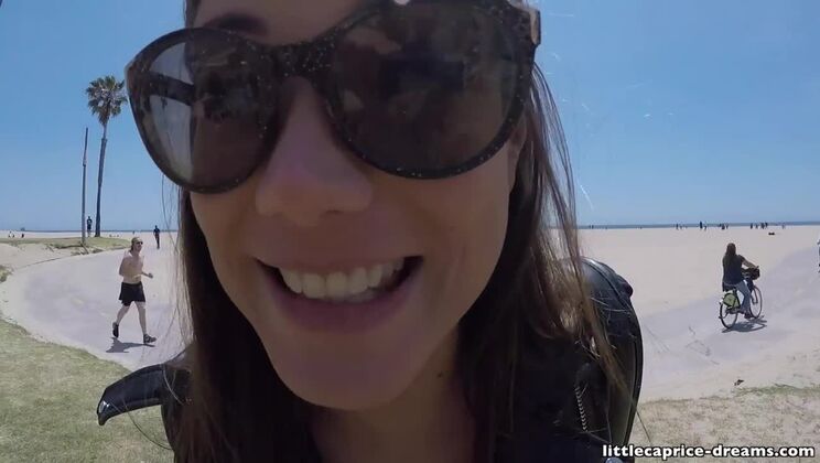 Natural Tits LittleCaprice fucks Marcello Bravo in the USA