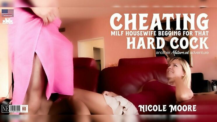Nicole Moore Hot Blonde Cheating Housewife Gets Fucked