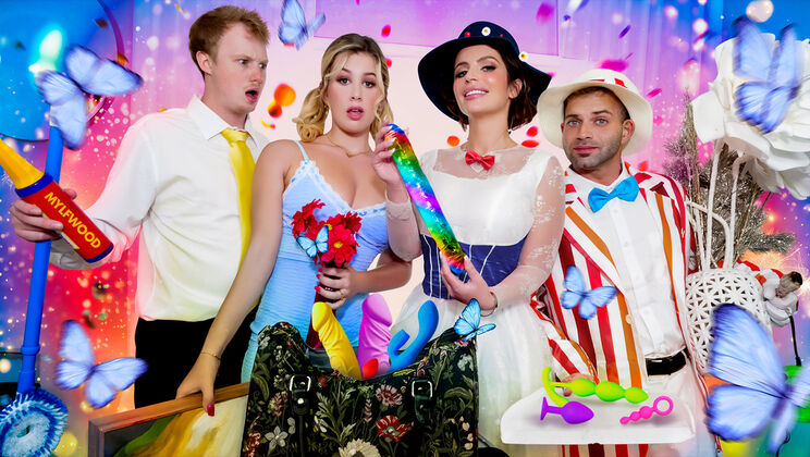 Blonde Blonde Blonde & PAWG Cum in Mouth