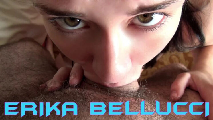 Tall Brunette Erika Bellucci Spanked and Ass Licked in Hotel