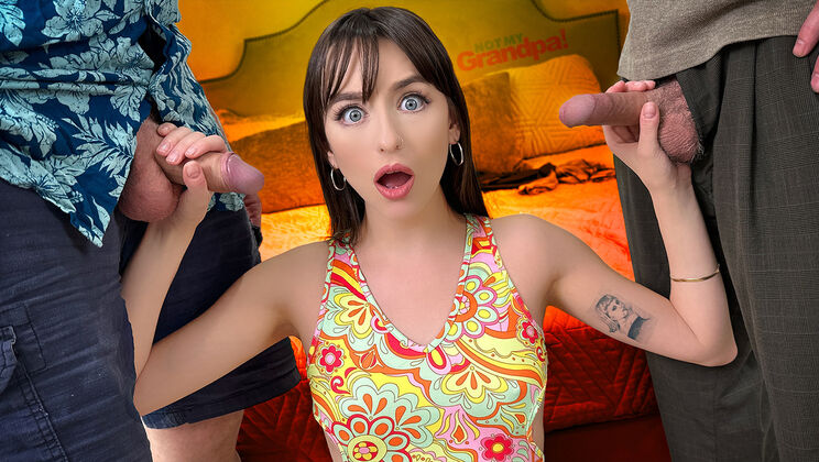 Old and Young Taboo: Lana Smalls Fucked in Fishnet Stockings