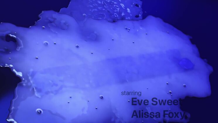 [Hentaied] - Eve Sweet and Alissa Foxy's Fetish Lesbian Creampie Adventure