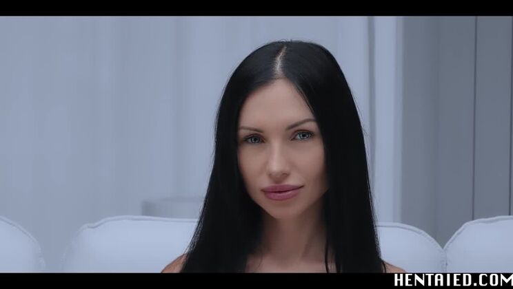 [Hentaied] - Real Life Doll Sasha Rose Enjoys Alien Creampie and Bukkake