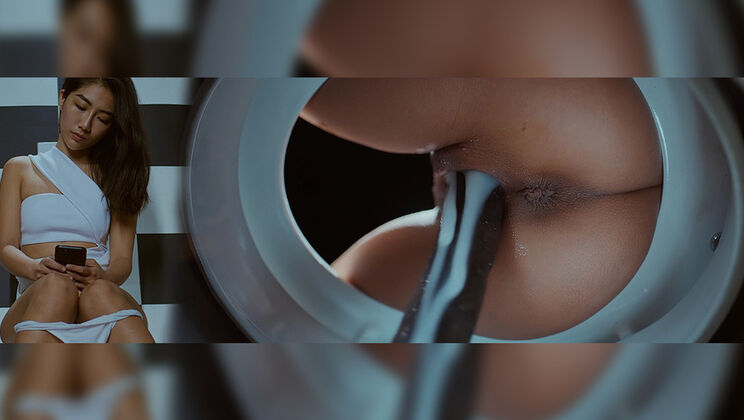 Toilet Fetish Series 5 - Bunny Brownie