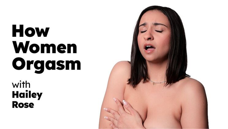 [AdultTimePilots] - Hailey Rose Fingers Herself to Orgasm - Big Tits, Masturbation - Hailey Rose