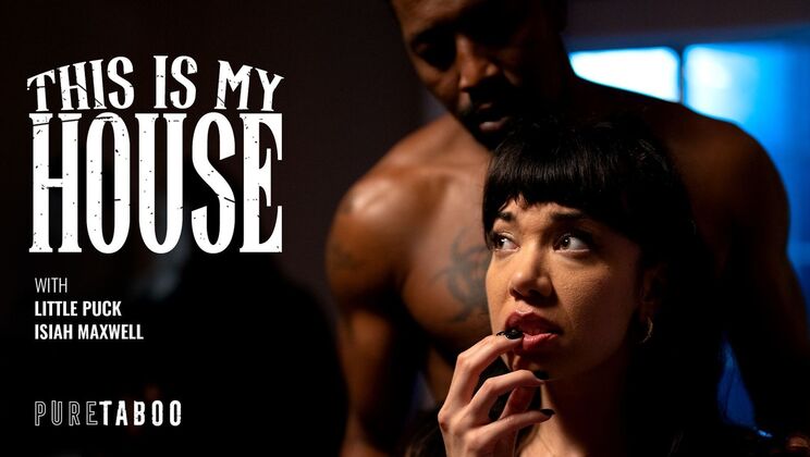 [PureTaboo] - Interracial Titty Fuck and Pussy Licking with Hairy Brunette MILF - Isiah Maxwell - Little Puck