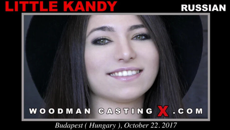 [WoodmanCasting] - Rough sex with tiny Kandy - gaping and spanking - Little Kandy