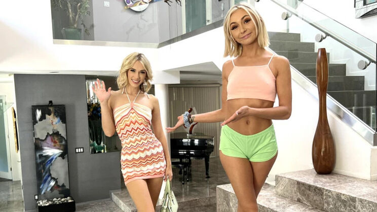 Sky Pierce and Chloe Temple in a Girlfriend 3-Way