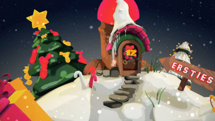 Xmas Door Twelve Surprise