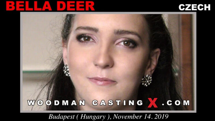 [WoodmanCasting] - Brunette Bella Deer Rough Anal & Deepthroat - Bella Deer