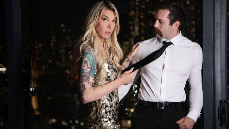 [TransAngels] - Fucking in a Cab with Aubrey Kate and Austin Rex - Aubrey Kate - Austin Rex