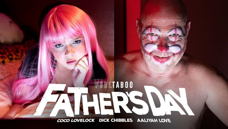 [PureTaboo] - Stepdad Pounds Petite Teen in 69 Position on Father's Day - Dick Chibbles - Coco Lovelock