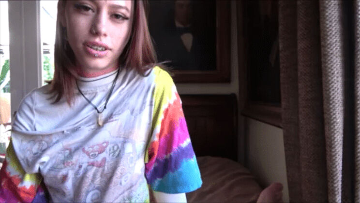 [FamilyTherapy] - Petite Teen's POV Blowjob and Cum - Laya Rae