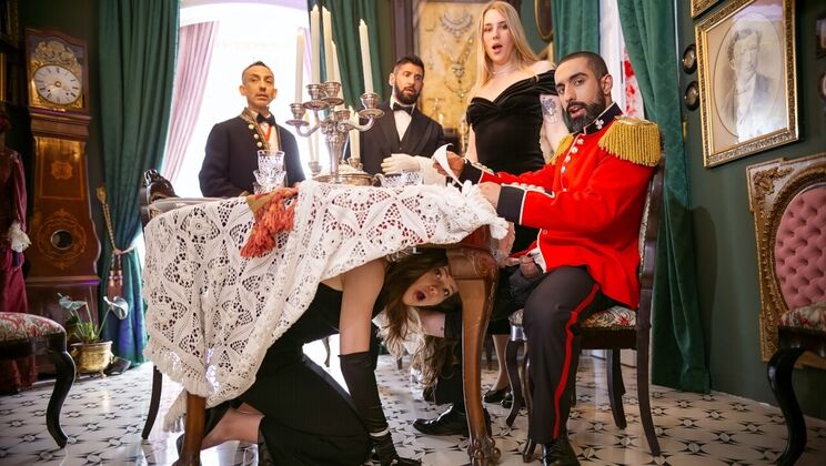 [TransAngels] - Small Tits Shirking in Royal Handjob and Cumshot - Ali Rush - Pastelle