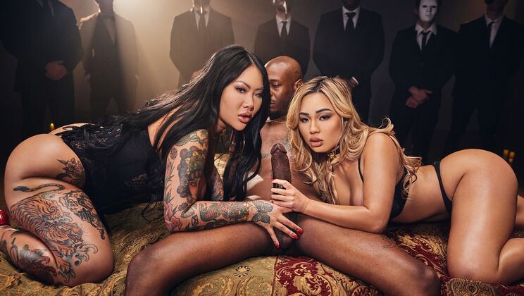 [Deeper] - Bare Witness: Big Tits and Pussy Licking Interracial Play