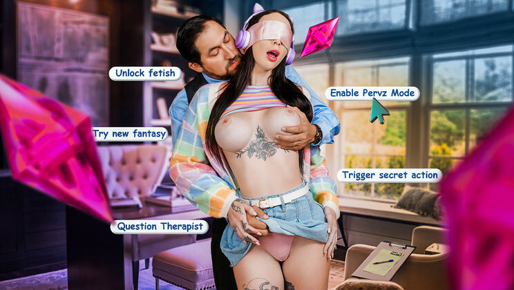[PervTherapy] - Therapist Makes Skinny Girl Squirt - Rough Sex - Juan Largo - Indica Marie