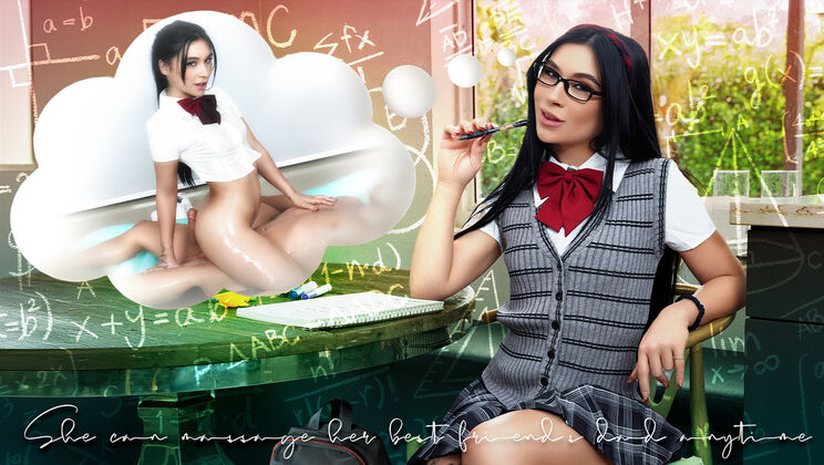 Petite Delilah Dagger Teased in Massage Scene