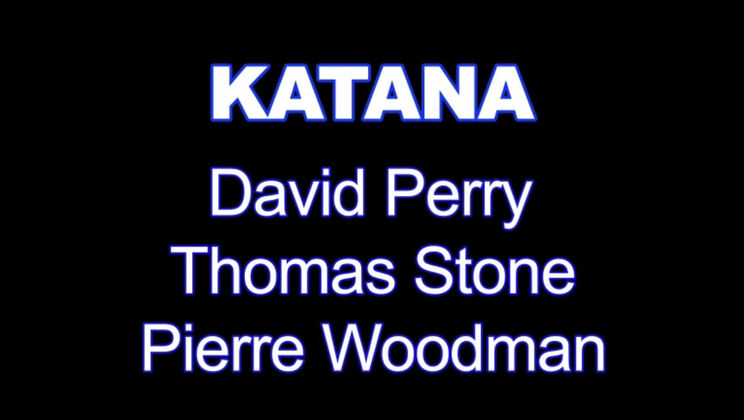 [ScenesXXXX] - Brunette Katana DP Debut - Anal and Vaginal Stretching - Katana