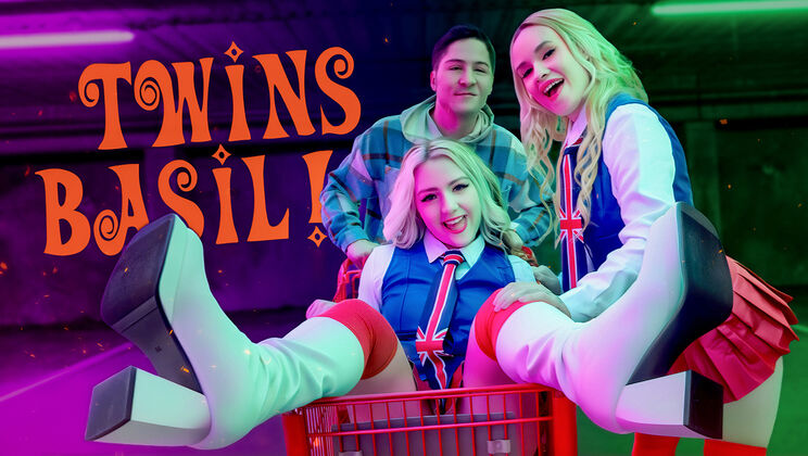 Hair Pulling and Dick Play with Eva and Khloe