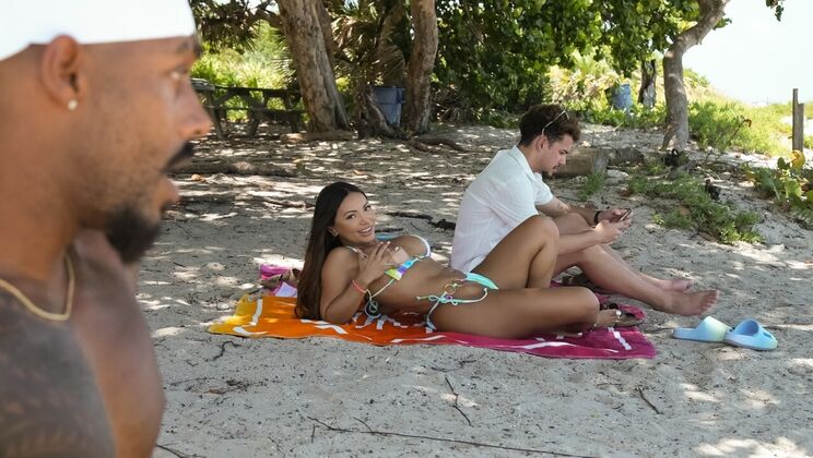 [RKPrime] - Beach Day Anal Fuck: Amateur Couple Goes Hard