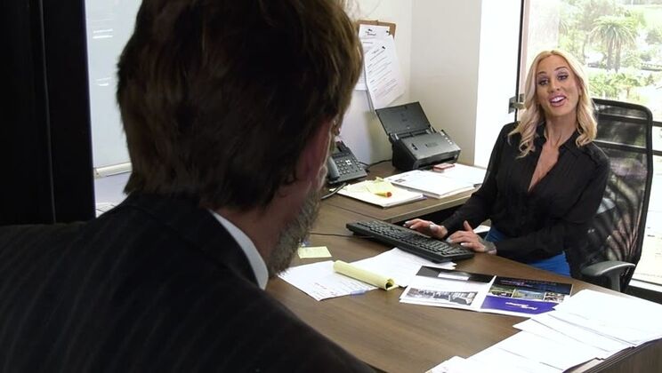 Sarah Jessie in Stockings and High Heels Fucked Hard