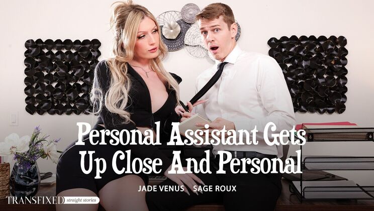 [Transfixed] - Personal Assistant Anal and Blowjob Fun - Jade Venus - Sage Roux